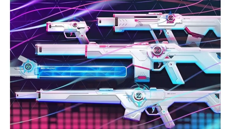Estas son las nuevas skins Spectrum de la colaboración de VALORANT x ZEDD