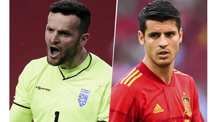 Kosovo vs. España (Fotos: Getty Images).