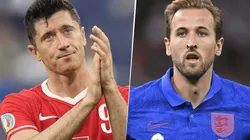 Polonia vs. Inglaterra. (Fotos: Getty Images).