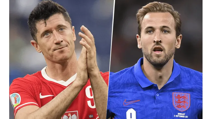 Polonia vs. Inglaterra. (Fotos: Getty Images).