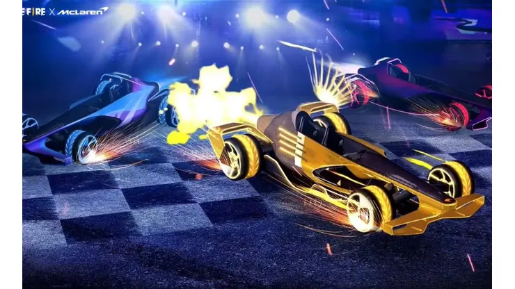El auto futurista MCL-FF llega a Free Fire ¡Con varios aspectos!