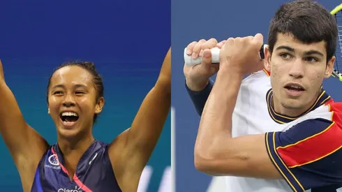 Leylah Fernández y Carlos Alcaraz, las grandes sorpresas de US Open.