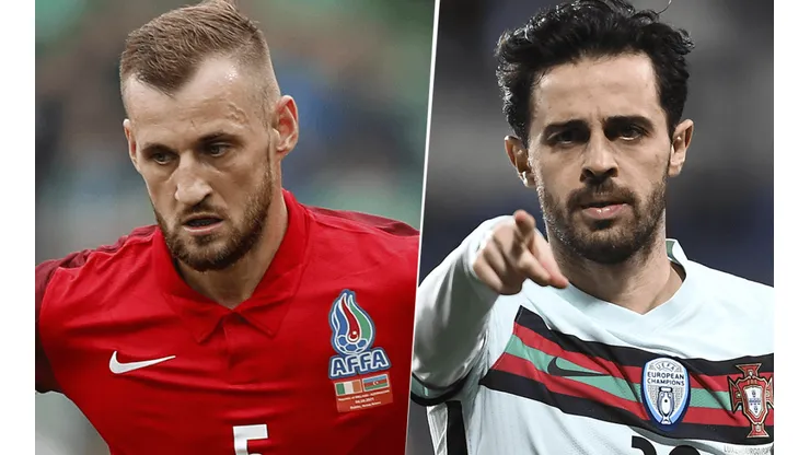 Azerbaiyán vs. Portugal. (Fotos: Getty Images).