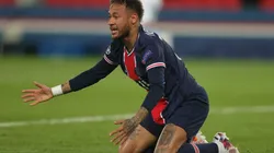 Neymar en un encuentro con PSG.