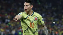 James Rodríguez, ausente en la Selección Colombia.