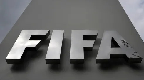 Logo de la FIFA en Zurich.
