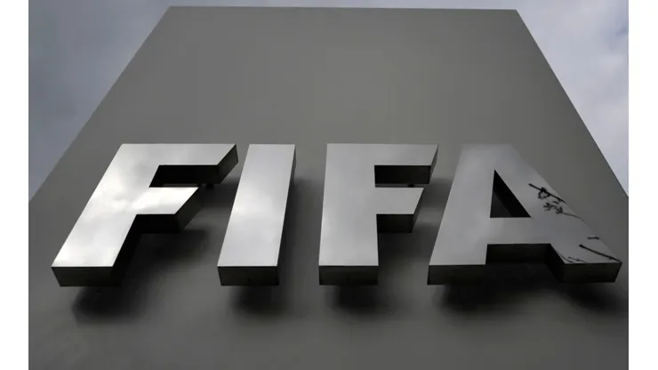 Logo de la FIFA en Zurich.