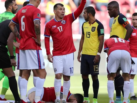 Criminal: la patada con la que Sornoza se fue expulsado en Ecuador ante Chile