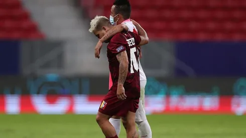 Perú y Venezuela en reciente partido de Copa América.