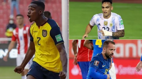 Félix Torres, Lautaro Martínez y Everton Ribeiro, las figuras de la fecha 9 de Eliminatorias.