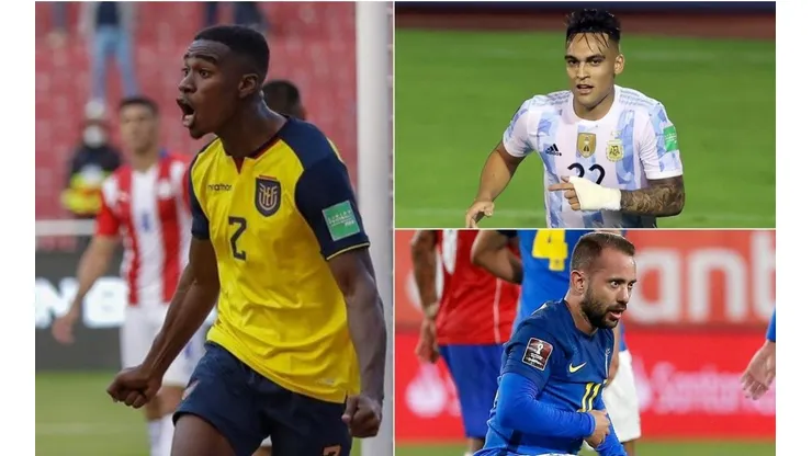 Félix Torres, Lautaro Martínez y Everton Ribeiro, las figuras de la fecha 9 de Eliminatorias.