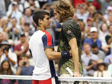 Carlos Alcaraz, el joven todo terreno: eliminó a Tsitsipas del US Open