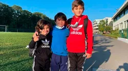 Hijos de Lionel Messi.