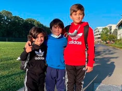 Unos estudiantes ilustres: los hijos de Messi en el colegio en París