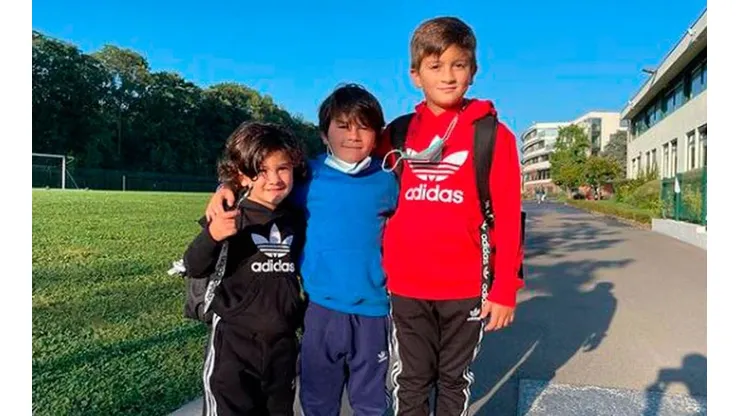 Hijos de Lionel Messi.