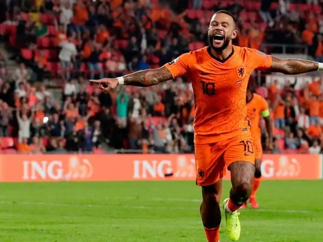 De la mano de Memphis Depay, Países Bajos goleó a Montenegro