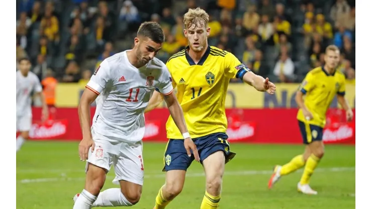 Suecia vs. España de ayer.