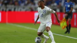 Alexander López marcó el gol de Honduras en el primer tiempo.