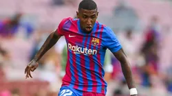 Emerson Royal, en uno de sus partidos con Barcelona.