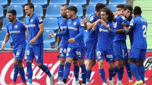 Jugadores del Getafe.
