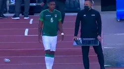 Marc Enoumba, jugador camerunés de Bolivia.