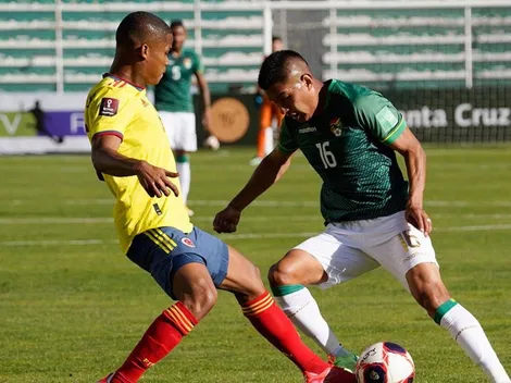 Colombia se ilusionó, pero al final empató con Bolivia, en La Paz