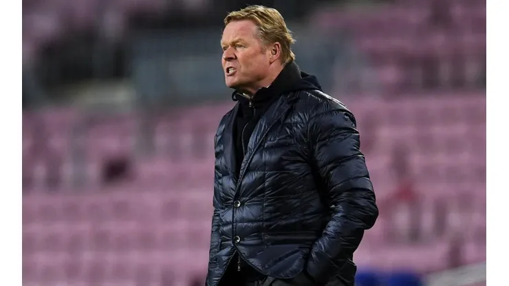 Ronald Koeman, entrenador del Barcelona.