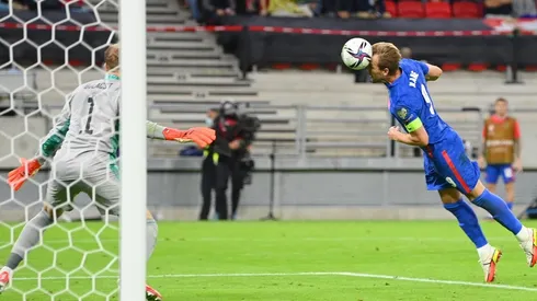 Harry Kane marcó el segundo gol para Inglaterra.