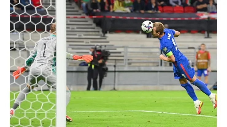 Harry Kane marcó el segundo gol para Inglaterra.