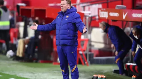Ronald Koeman, entrenador del Barcelona.