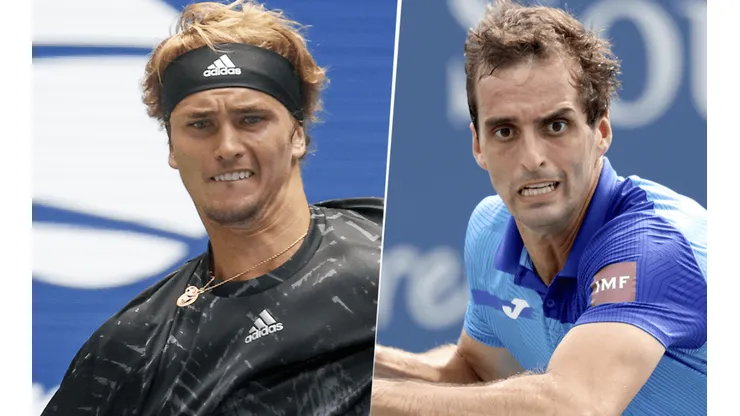 Alexander Zverev vs. Albert Ramos-Vinolas por el US Open (Foto: Getty Images).