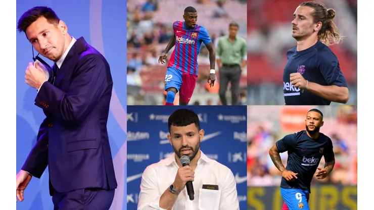 Messi, Griezmann y Agüero, algunos de los nombres del mercado del Barcelona.