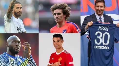 Algunos de los grandes fichajes del mercado de verano en Europa.