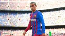 Antoine Griezmann en un encuentro con Barcelona.