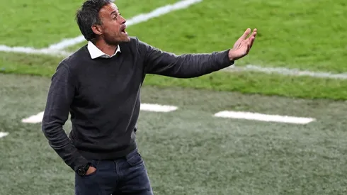 Luis Enrique, entrenador de España.