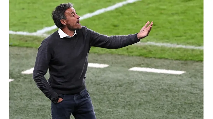 Luis Enrique, entrenador de España.