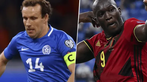 Estonia vs. Bélgica. (Fotos: Getty Images).