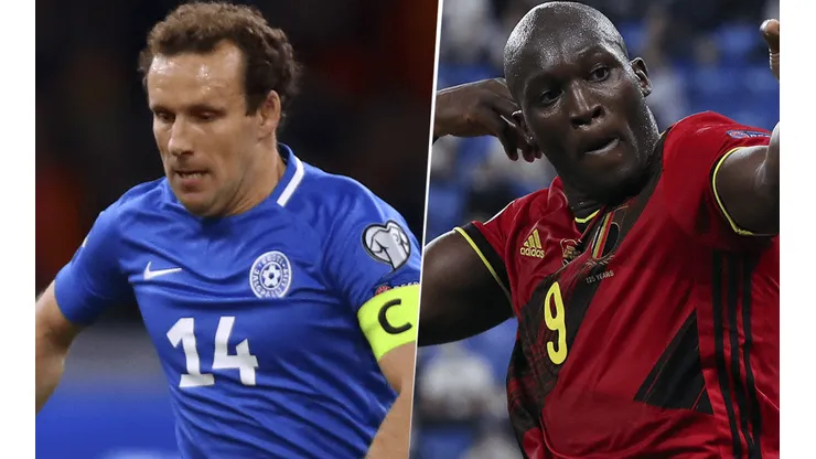 Estonia vs. Bélgica. (Fotos: Getty Images).