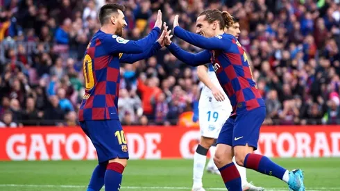 Lionel Messi y Antoine Griezmann se fueron de Barcelona en este último mercado.