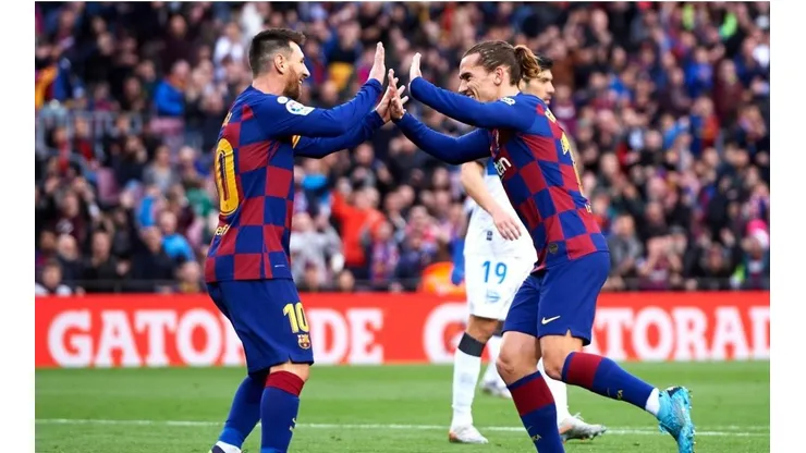 Lionel Messi y Antoine Griezmann se fueron de Barcelona en este último mercado.
