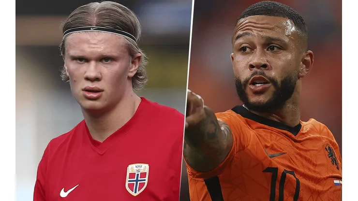 Noruega vs. Países Bajos. (Fotos: Getty Images).