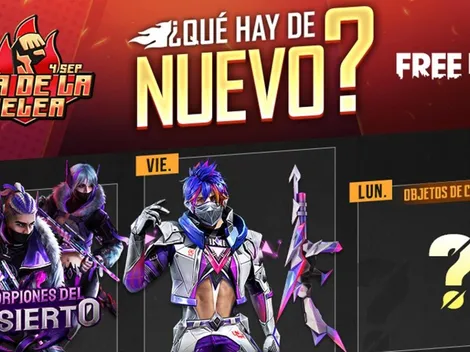 Agenda semanal de Free Fire: nuevo Pase Élite y objetos misteriosos