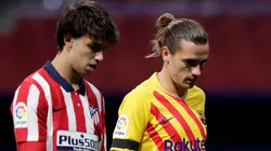 João Felix y Antoine Griezmann, juntos ahora en Atlético de Madrid.
