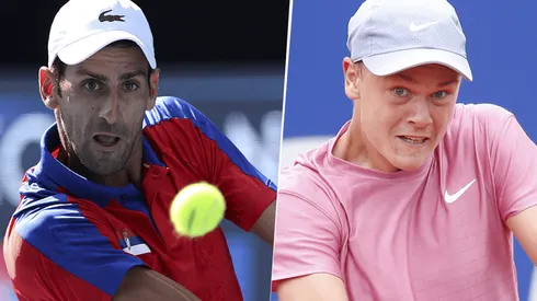 Novak Djokovic vs. Holger Rune por el US Open 2021 (Foto: Getty Images).