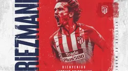 Imagen de presentación de Antoine Griezmann.