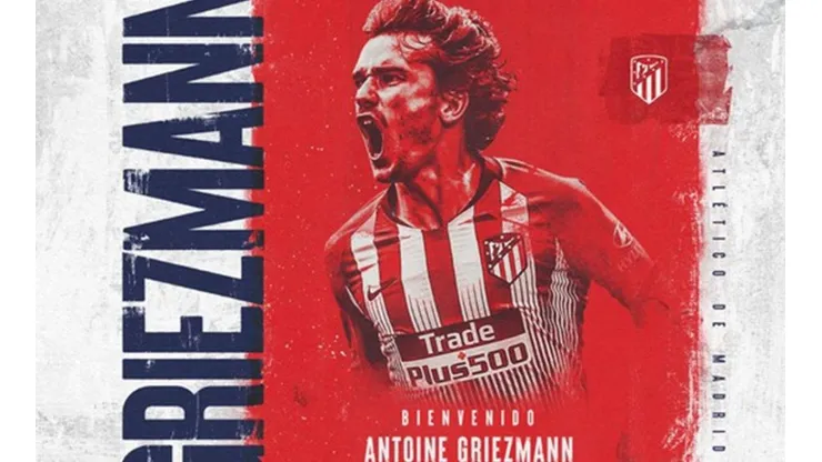 Imagen de presentación de Antoine Griezmann.