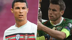 Portugal, con Cristiano Ronaldo, e Irlanda, con Seamus Coleman, se enfrentan por las Eliminatorias UEFA. (Fotos: Getty).