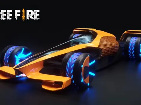Garena lanzará un auto futurista en Free Fire por su colaboración con McLaren