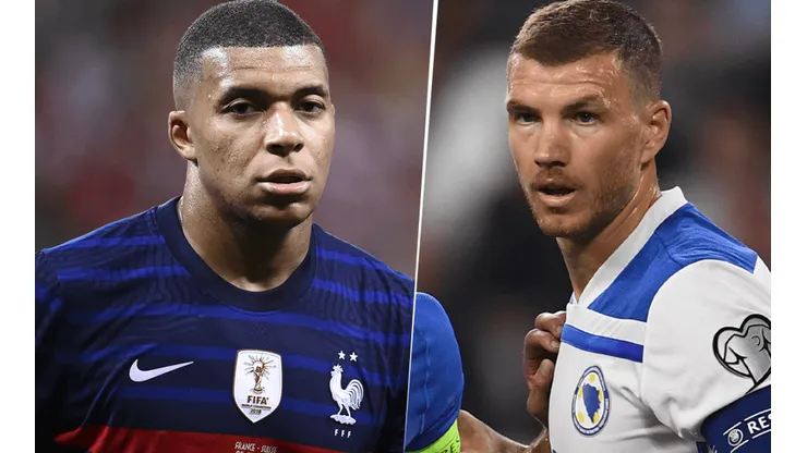 Francia vs. Bosnia y Herzegovina. (Fotos: Getty Images).