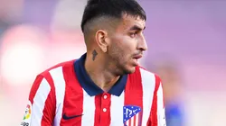 Ángel Correa en un encuentro con Atlético de Madrid.